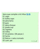 Kit Transformação Toyota Hilux 2012 2013 2014 2015