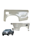 Lateral Caçamba Hilux Cabine Dupla 2005 A 2015 Esq (c/ Furo)