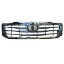 Grade radiador Hilux 2012/15 Cinza cromada