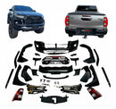 Body kit Hilux GR 2023/2024 completo com farol e lanternas