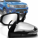 Retrovisor Hilux 2016/24 Ext. Elet. Retr. C/Pisca Cromado LD